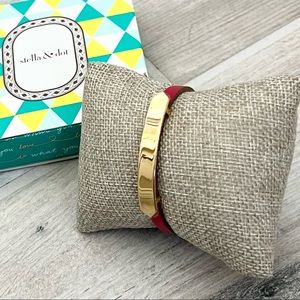 Stella & Dot Signature Gold ID Bracelet